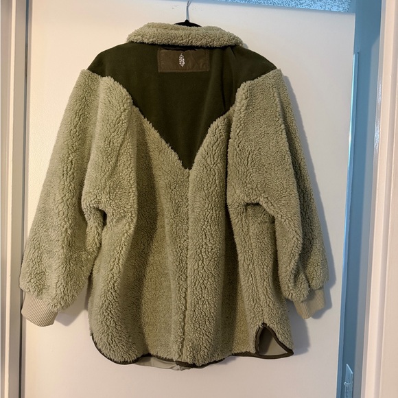 FP Movement Fall to Rise Fleece Quarter Snap Jacket Small - Picture 4 of 9